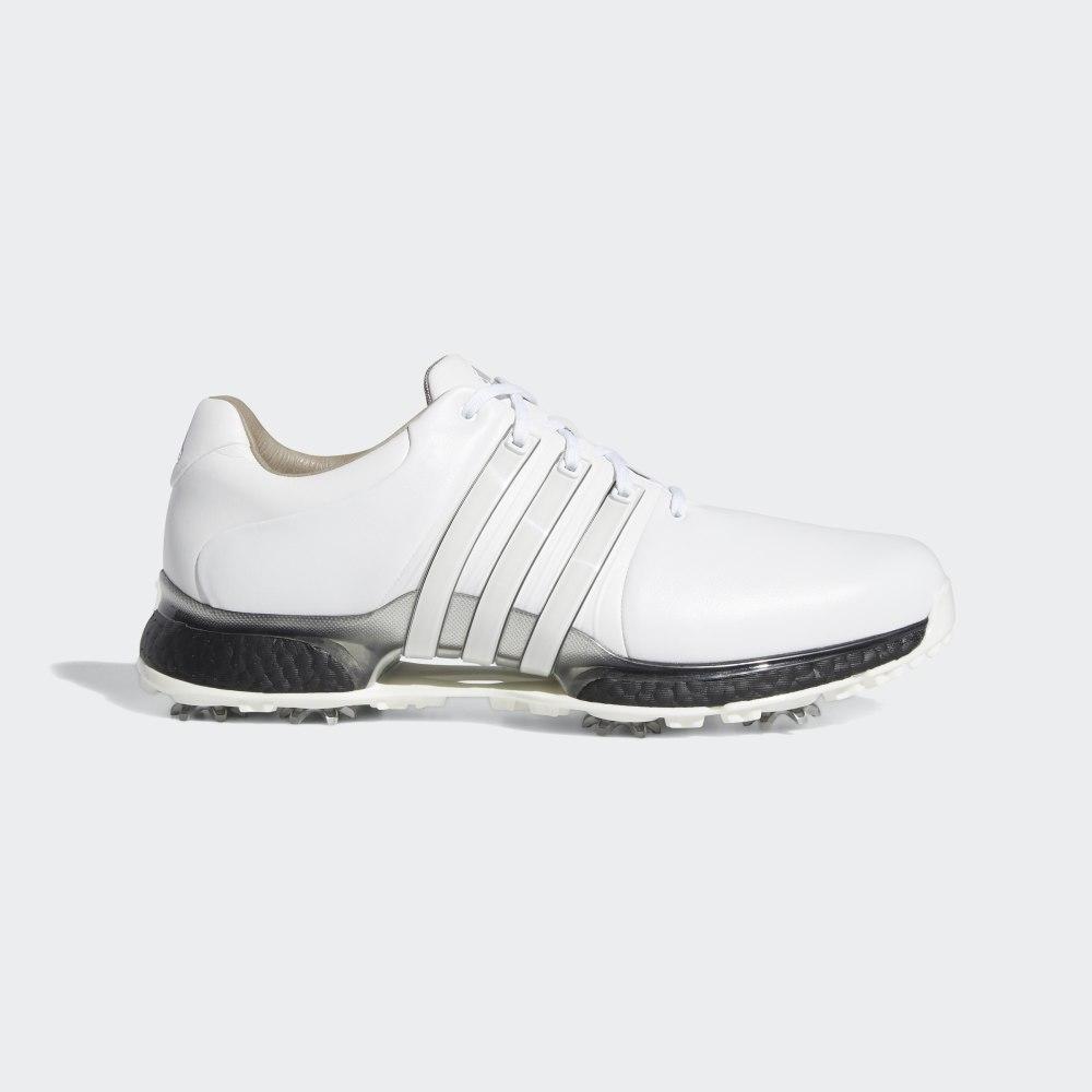 Pantofi Golf Adidas Tour360 XT Barbati Romania - Albi/Negrii/Argintii Metal EE9172